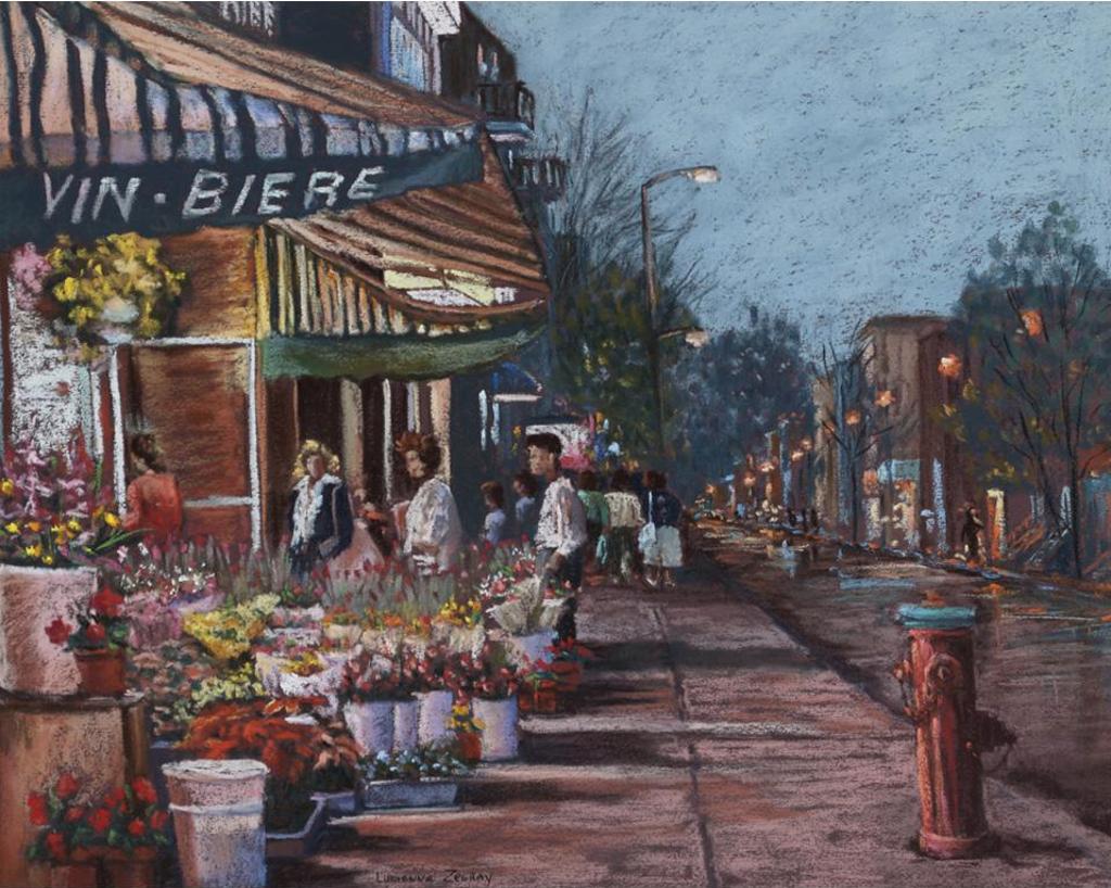 Lucienne Boucher Zegray (1939) - Le Spot St. Denis, 1993