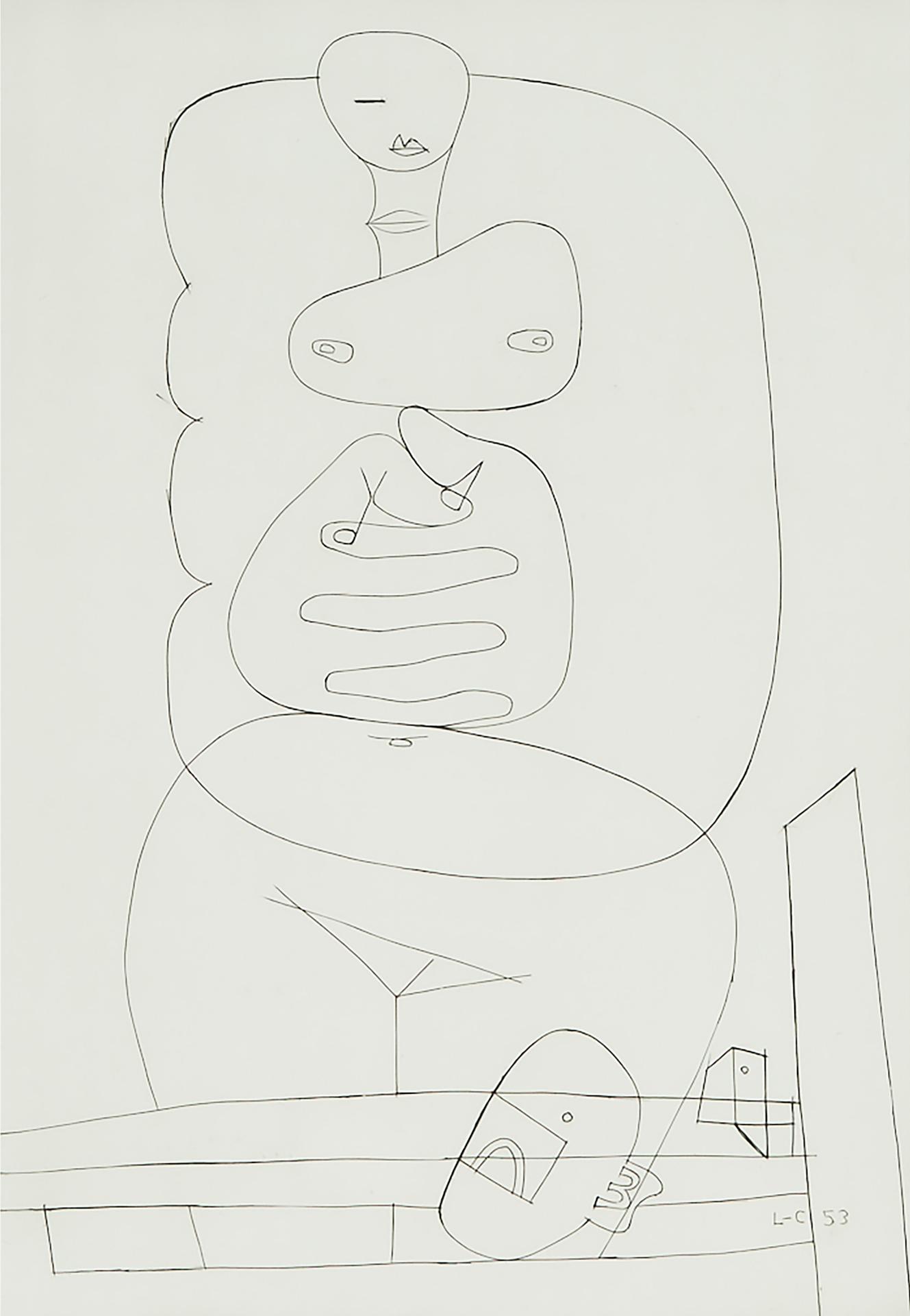 Le Corbusier (1887-1965) - L’Allegresse (Plate 4 From