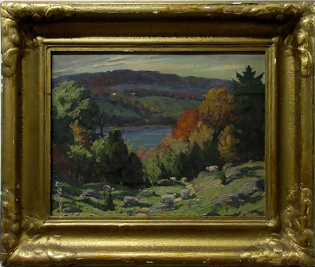 Herbert Sidney Palmer (1881-1970) - October On Beech Lake, Haliburton, Ont.