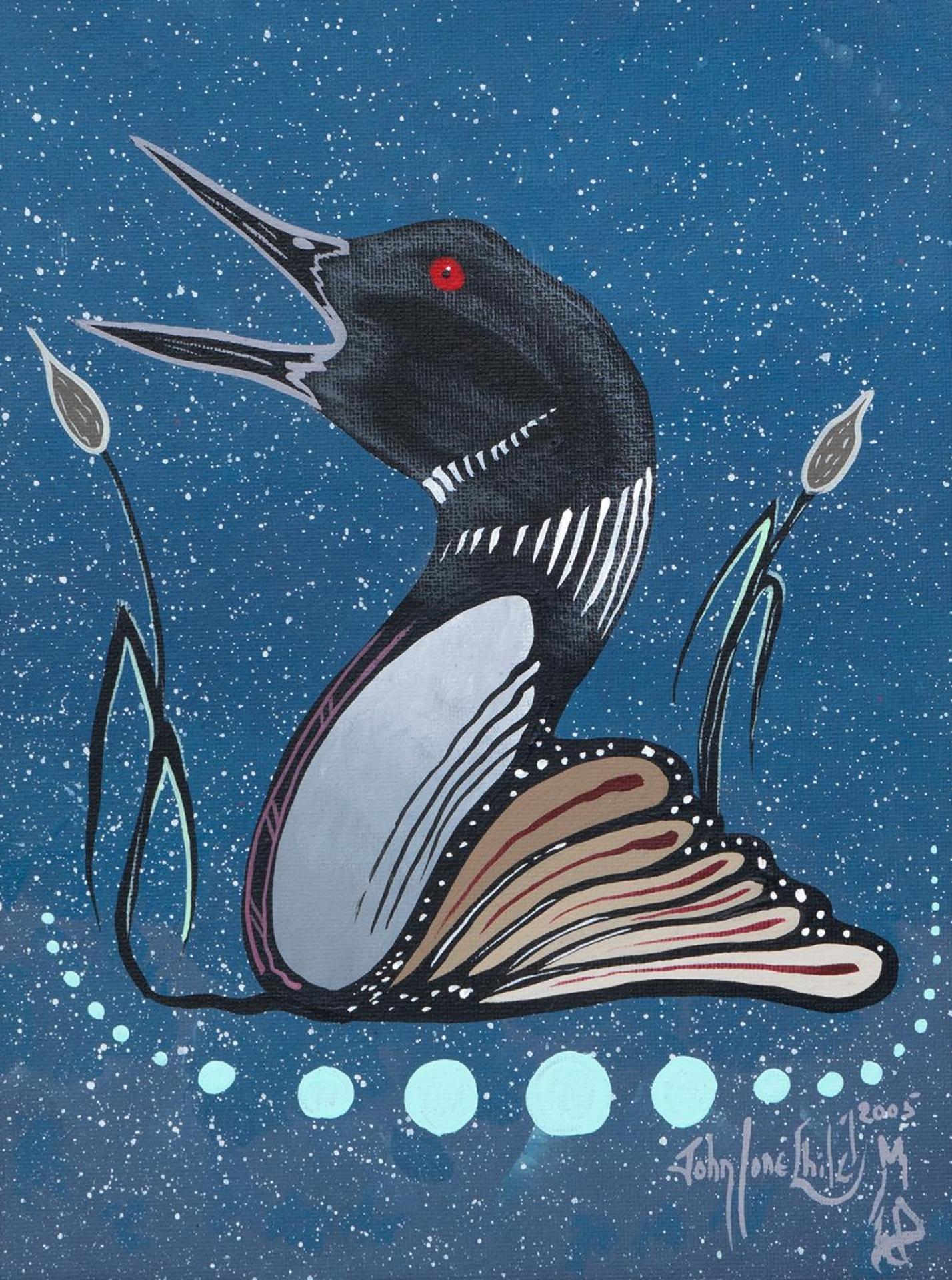John Lonechild (1962-2020) - Red-Throated Loon