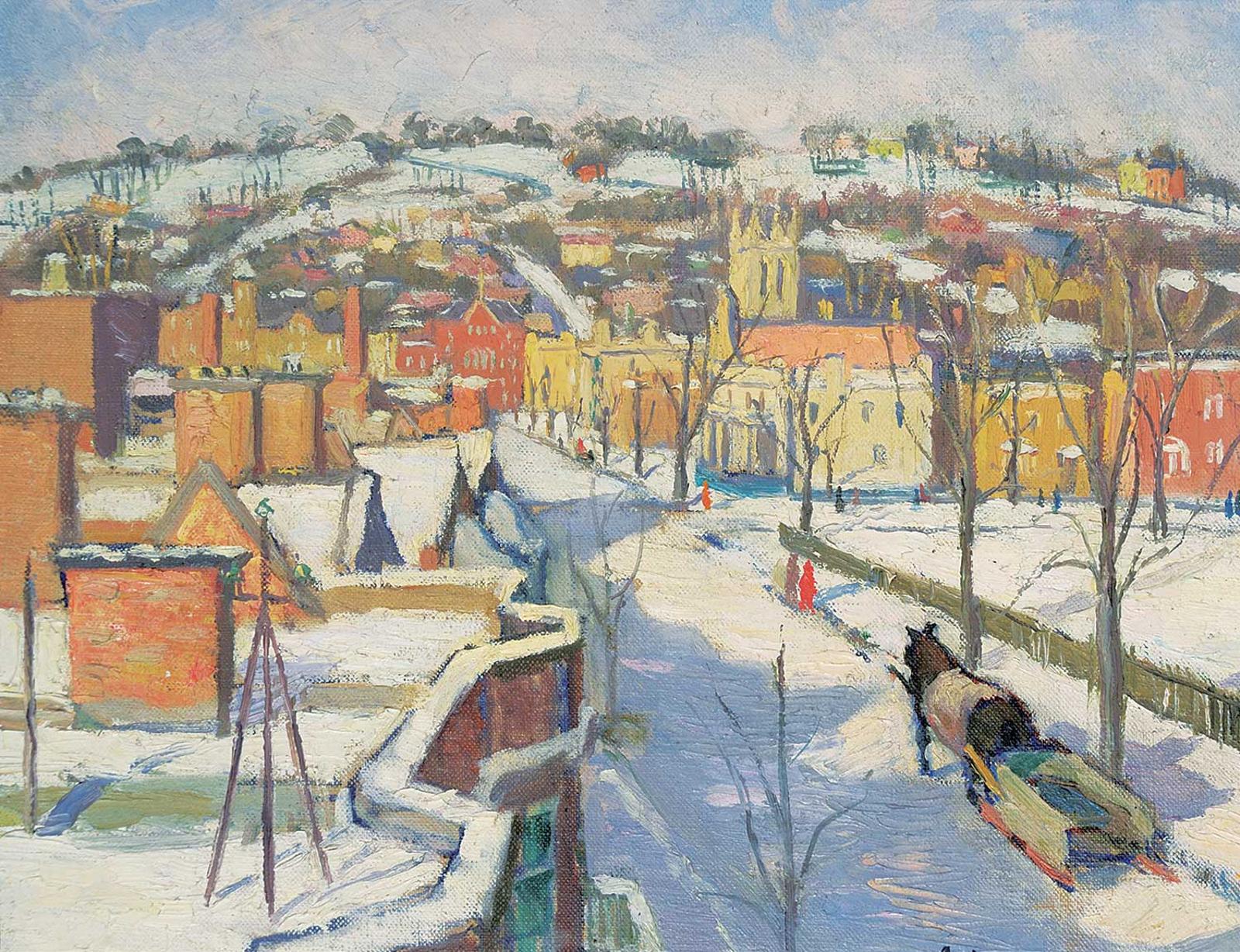 J. Munro - Untitled - Winter Sleigh Ride