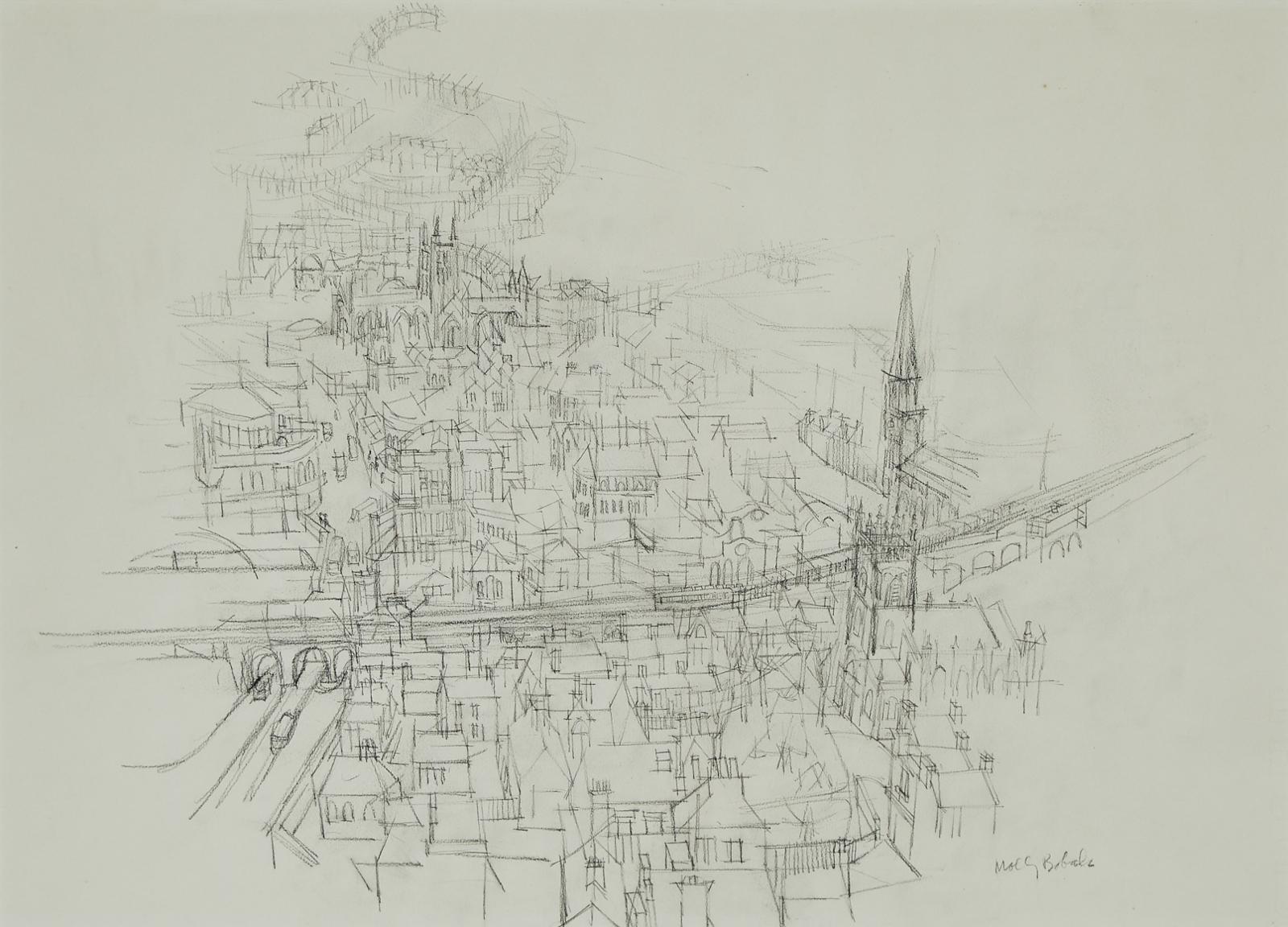 Molly Joan Lamb Bobak (1922-2014) - City Of Bath