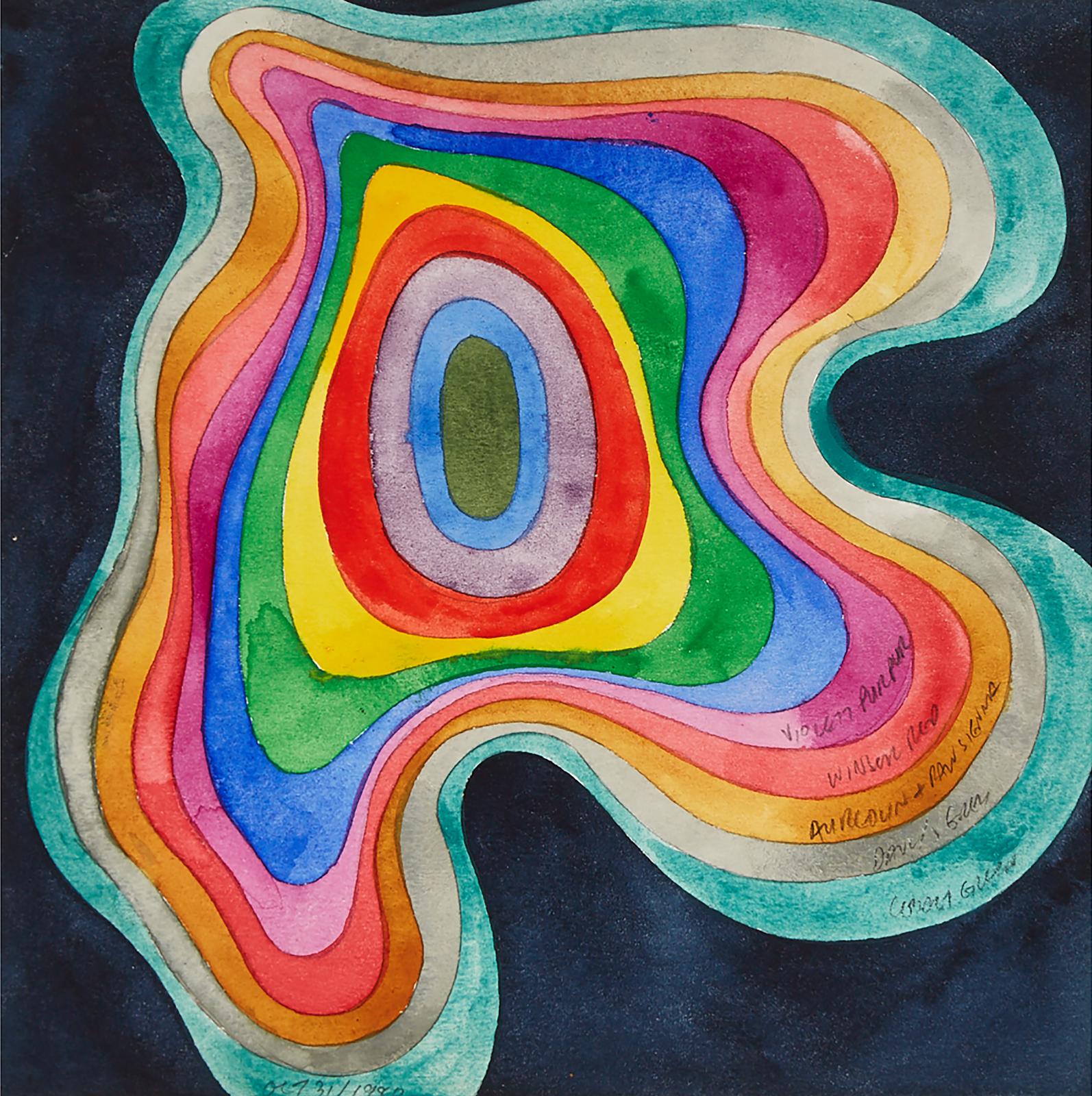 Gregory Richard Curnoe (1936-1992) - Untitled, 1980