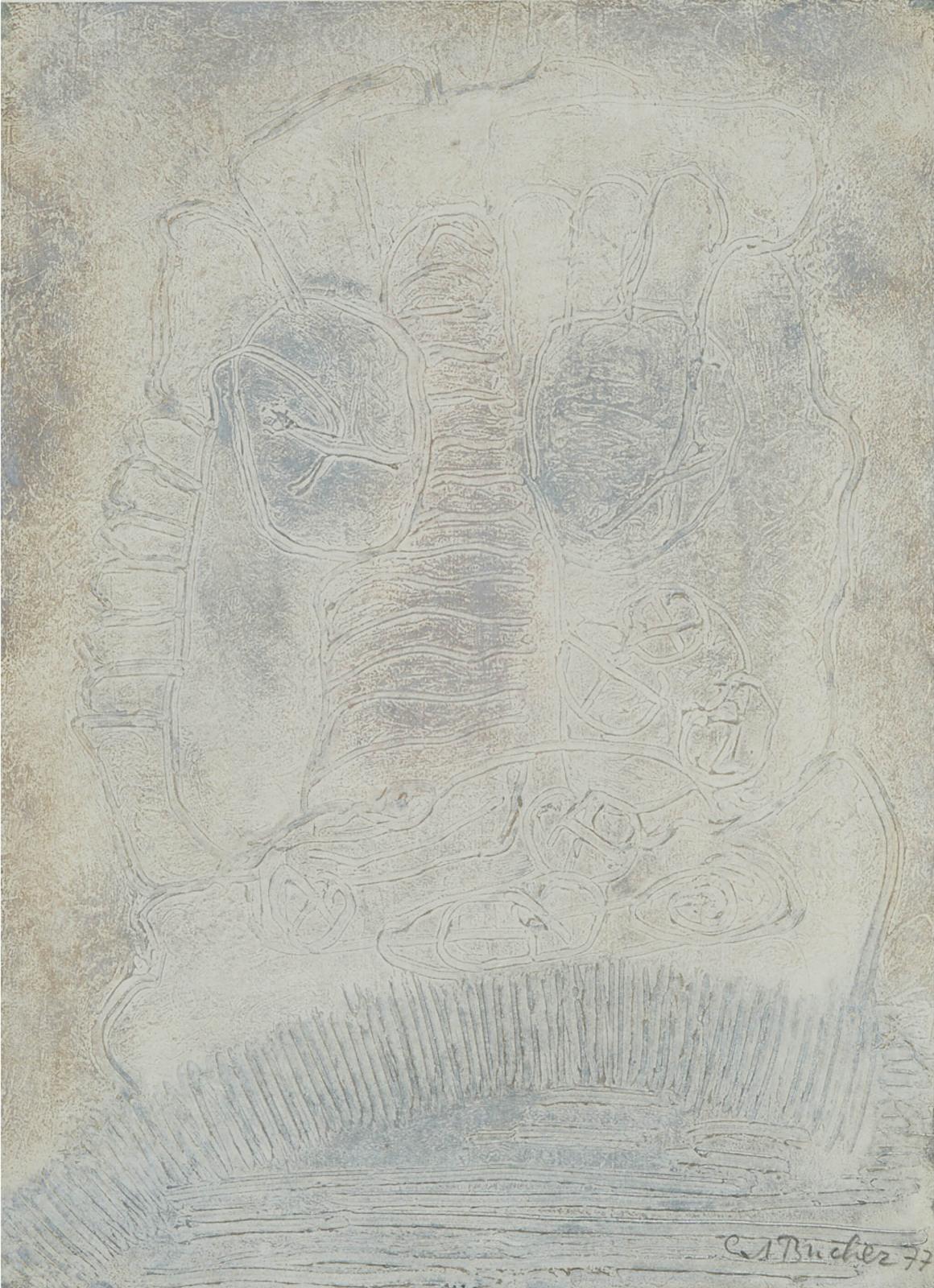 Carl Bucher (1935-2015) - The Babylonian Man, 1977