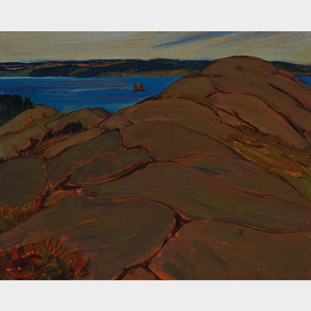 James Edward Hervey (J.E.H.) MacDonald (1873-1932) - Petite Rivière, Nova Scotia, 1922