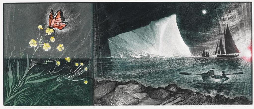David Lloyd Blackwood (1941-2022) - His Father Dreams Ii, Labrador Days