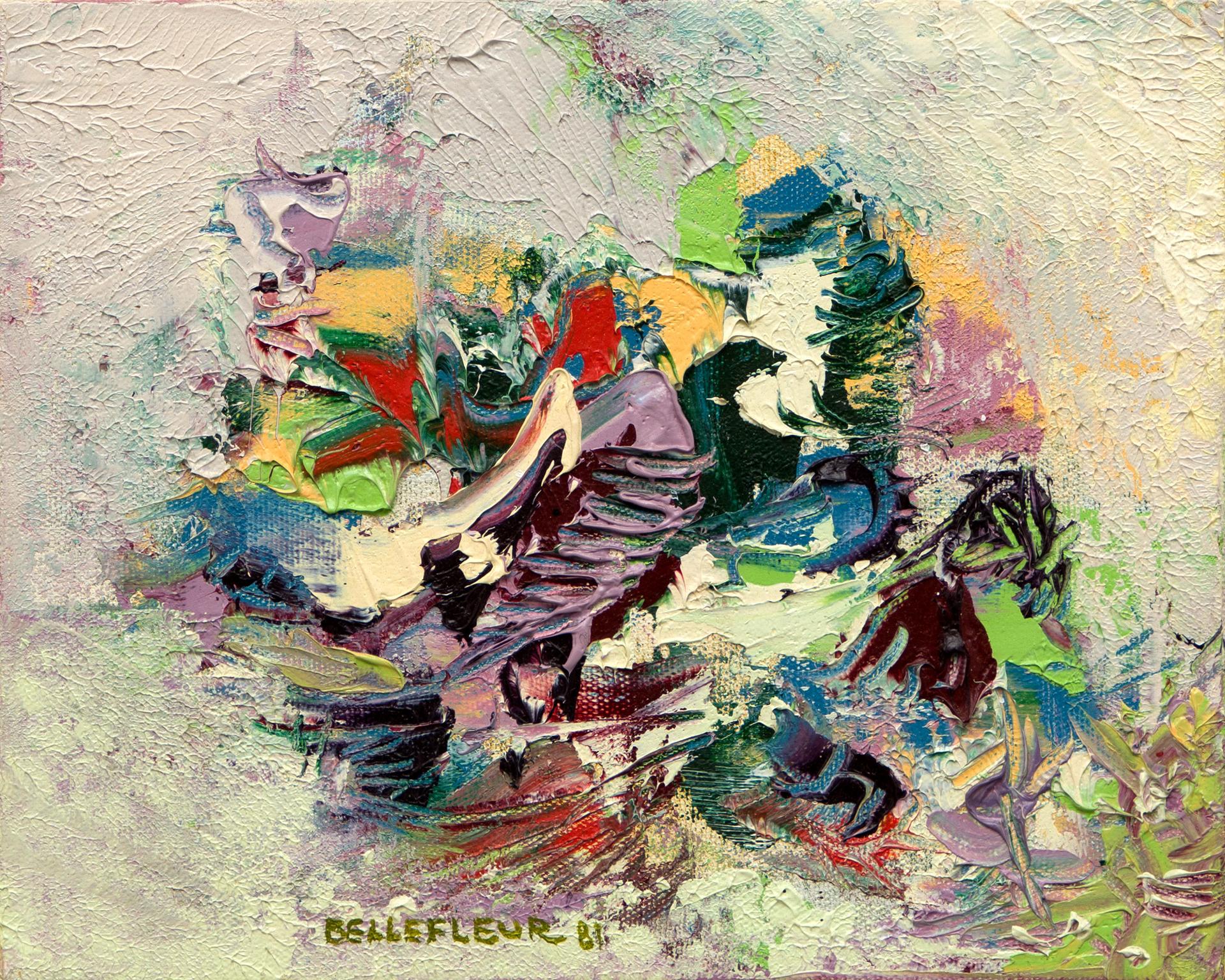 Léon Bellefleur (1910-2007) - Bourrasque, 1981