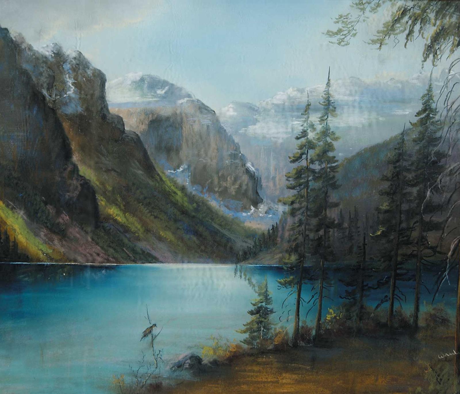 Maisie Wride (1892-1973) - Mount Lefroy and Lake Louise