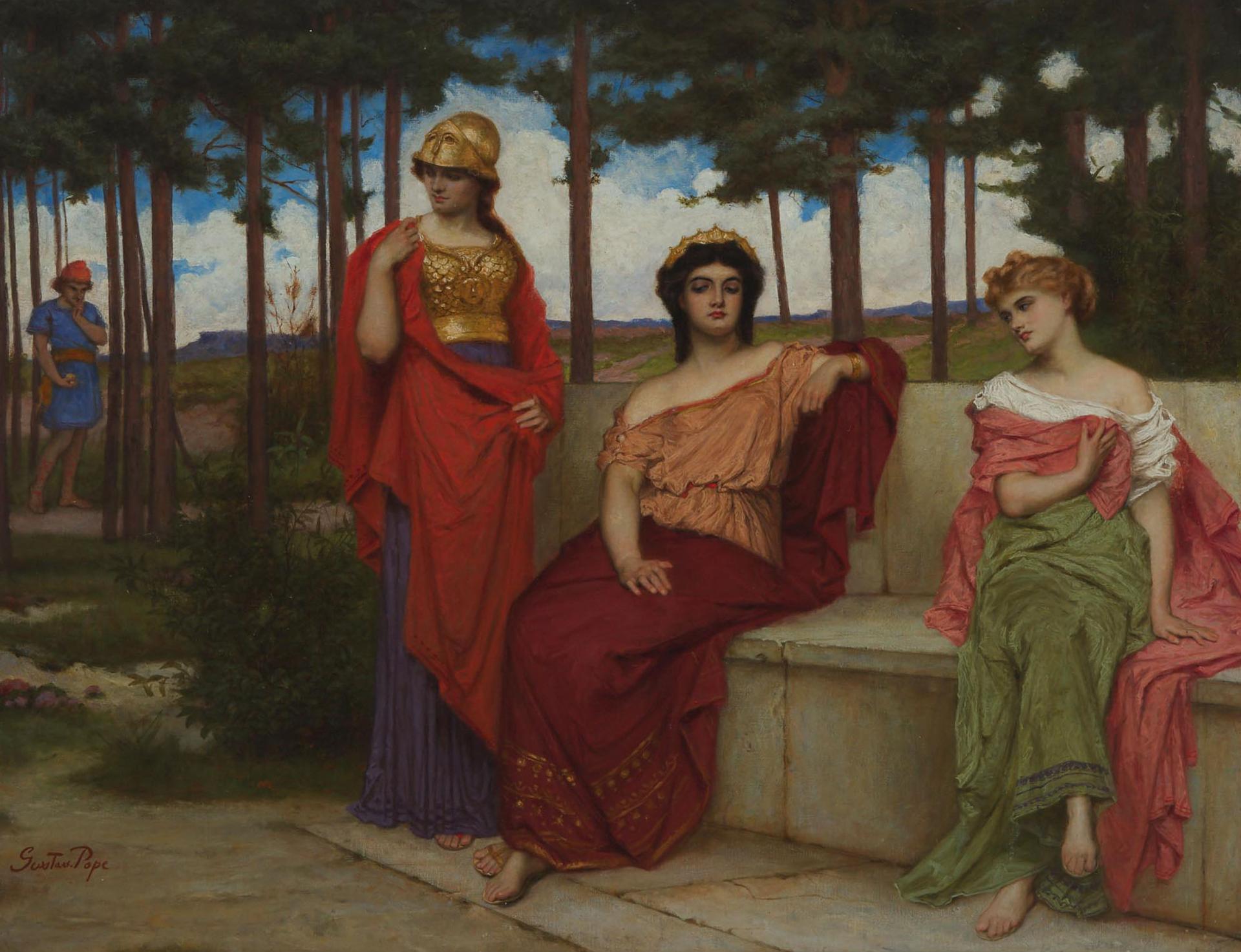 Gustav Pope (1831) - The Judgement Of Paris