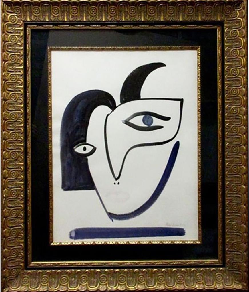 Rene Marcil (1917-1993) - Untitled (Portrait Of A Woman)