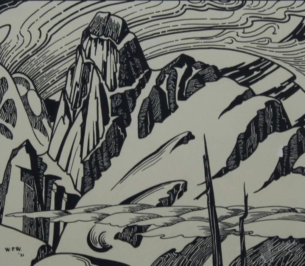 William Percival (W.P.) Weston (1879-1967) - Rocky Mountain
