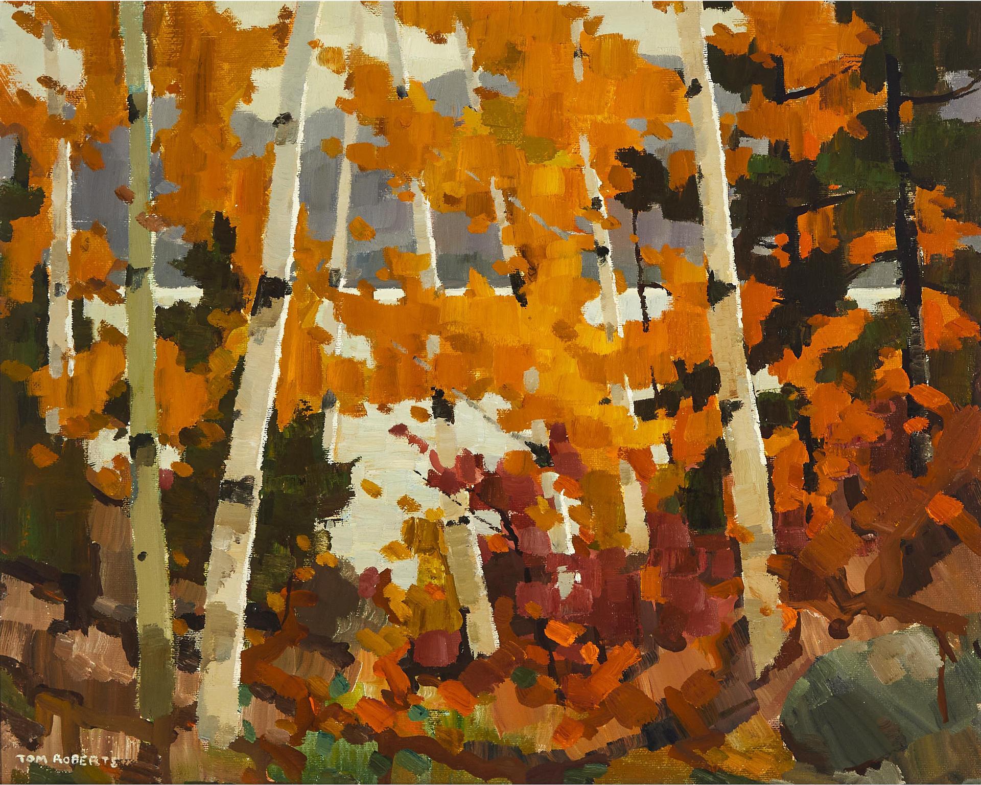 Thomas Keith (Tom) Roberts (1909-1998) - October Colour - Carson Lake
