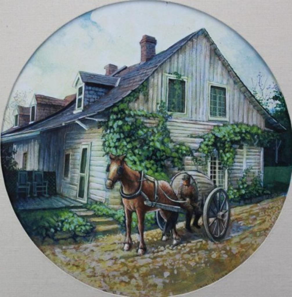 Henri Mongrain - Old House, Pointe-Au-Pic