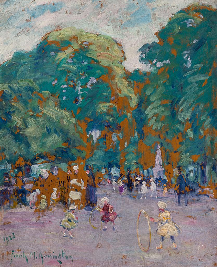 Franklin Milton Armington (1876-1941) - Jardin du Luxembourg, Paris