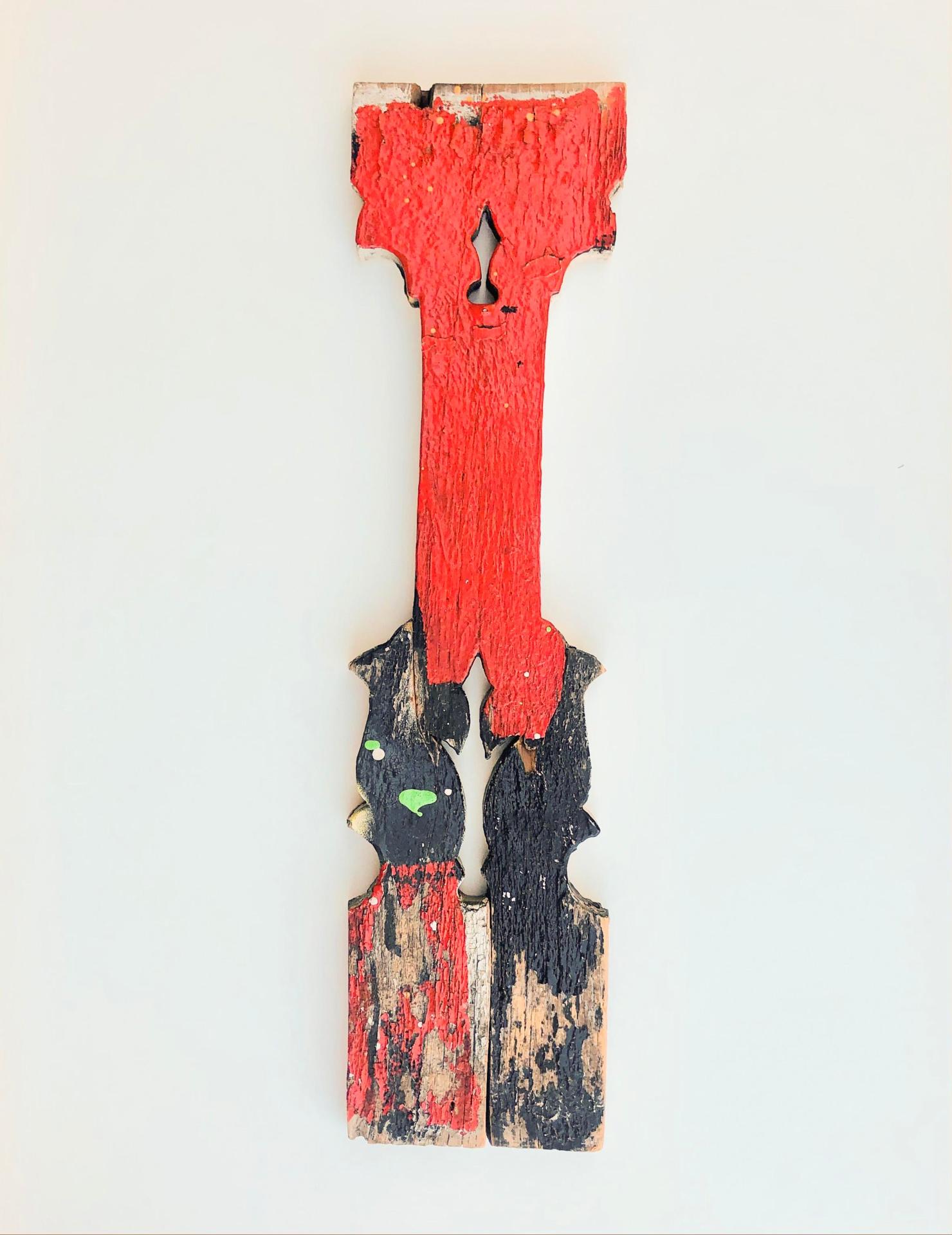 Serge Lemoyne (1941-1998) - Sans titre / Untitled (Artéfact, morceau de balustrade), c. 1985