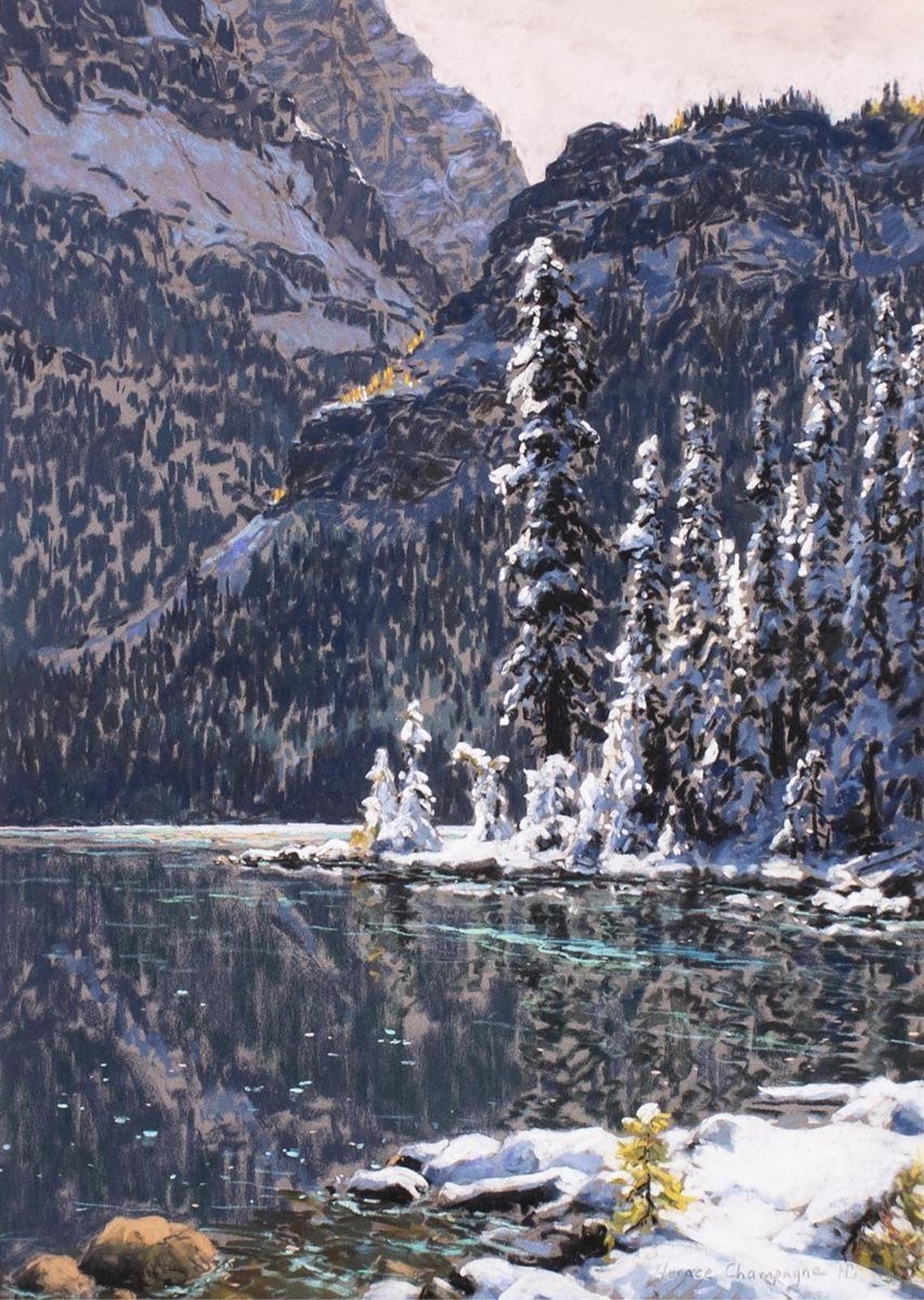 Horace Champagne (1937) - September Surprise (Lake Ohara, Yoho Nat. Pk, British Columbia); 1997