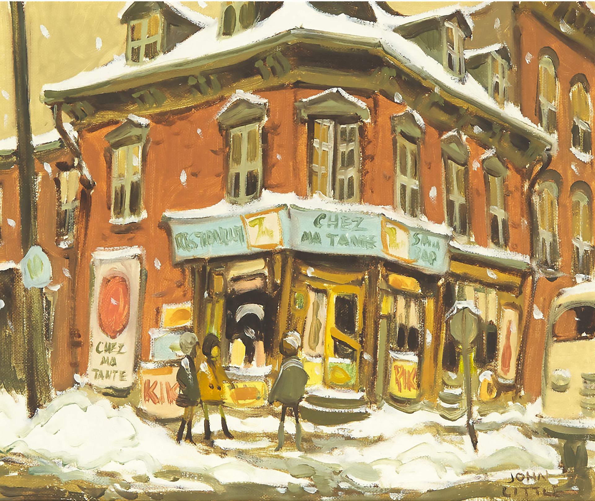 John Geoffrey Caruthers Little (1928-2024) - Fulford Street, St. Henri, Montreal