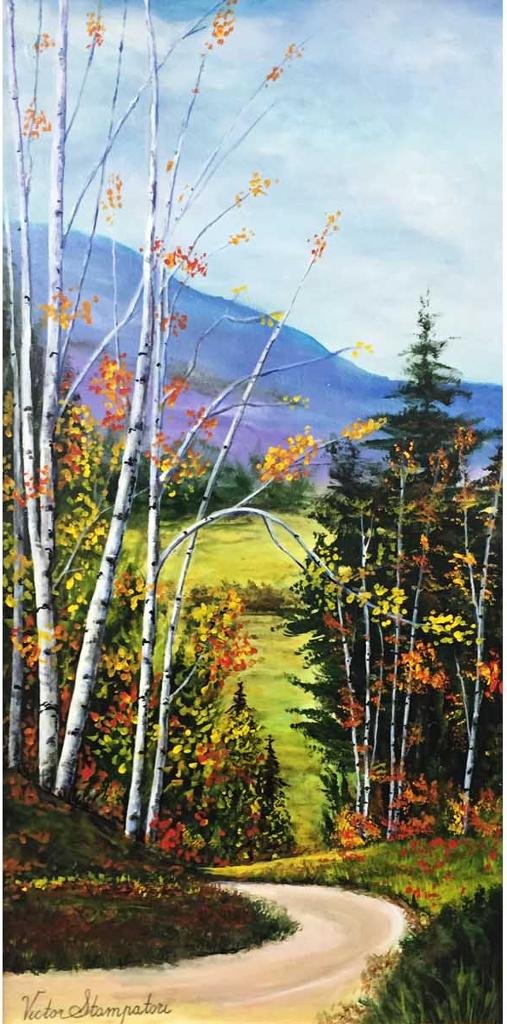 Victor Stampatori (1939) - Birch trees