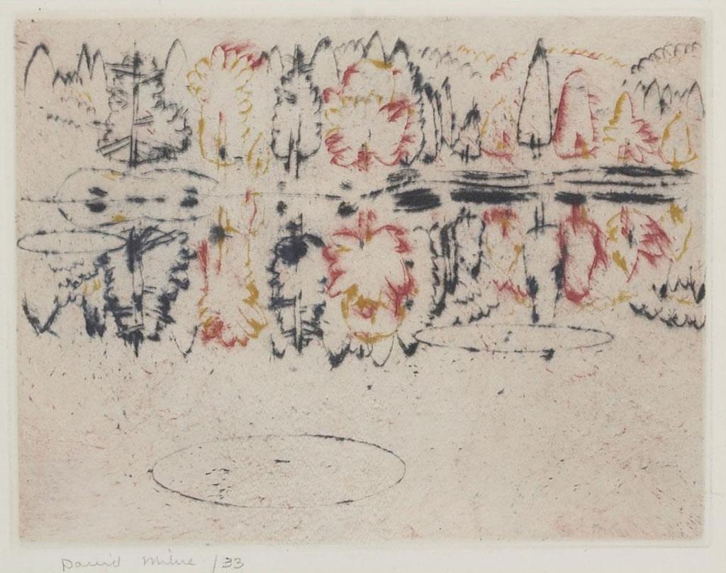 David Browne Milne (1882-1953) - Still Water And Fish