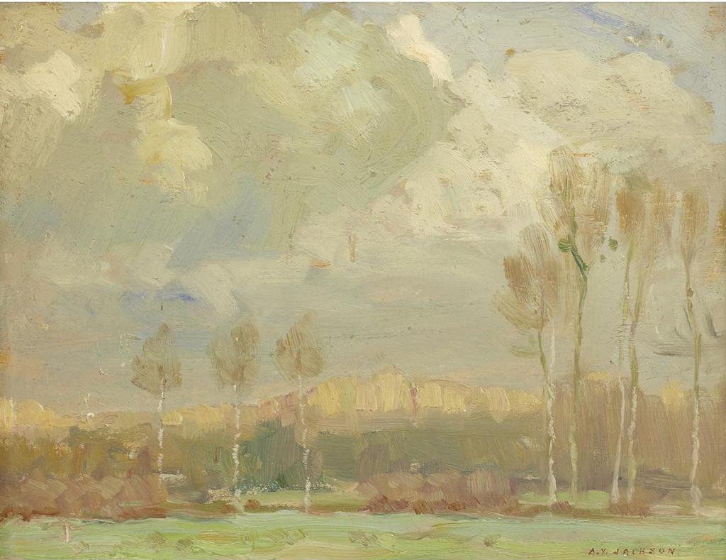 Alexander Young (A. Y.) Jackson (1882-1974) - Landscape With Clouds