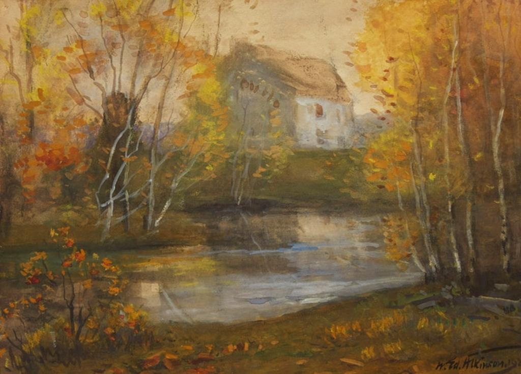 William Edwin Atkinson (1862-1926) - Untitled (Barn)