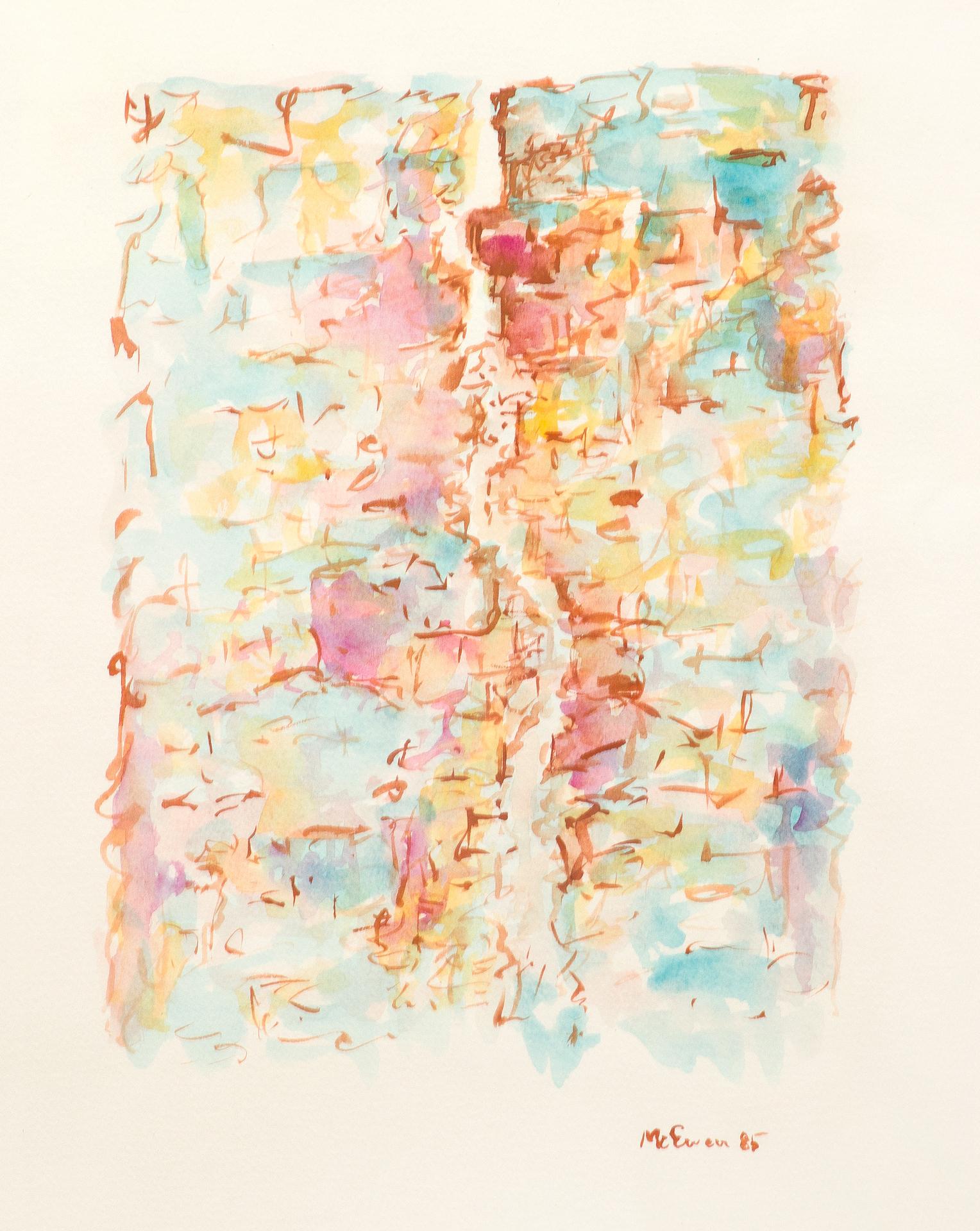 Jean Albert McEwen (1923-1999) - Composition, 1985