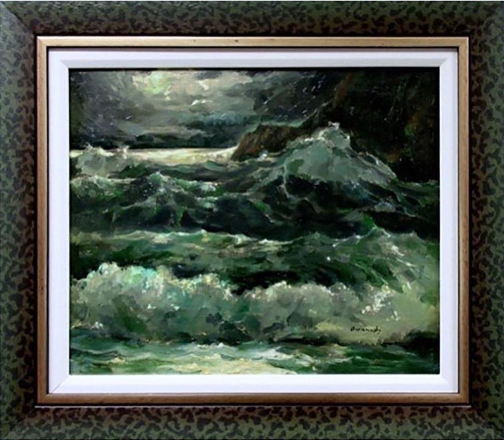 Edward Baranosky - Moonlit Atlantic Breakers