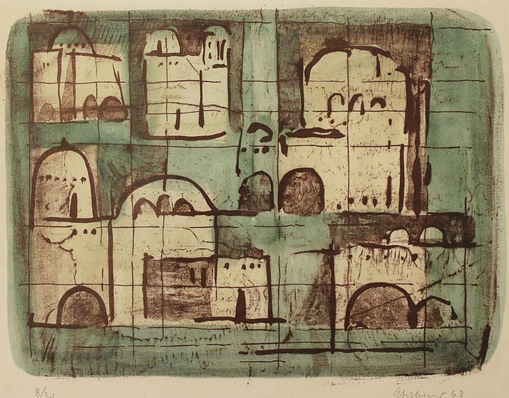 Herbert Johannes Joseph Siebner (1925-2003) - lithograph