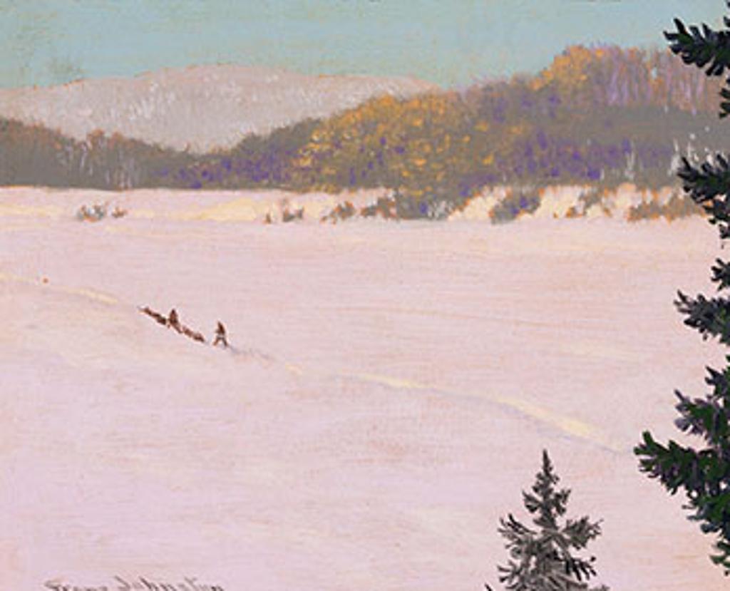 Frank (Franz) Hans Johnston (1888-1949) - The Open Trail