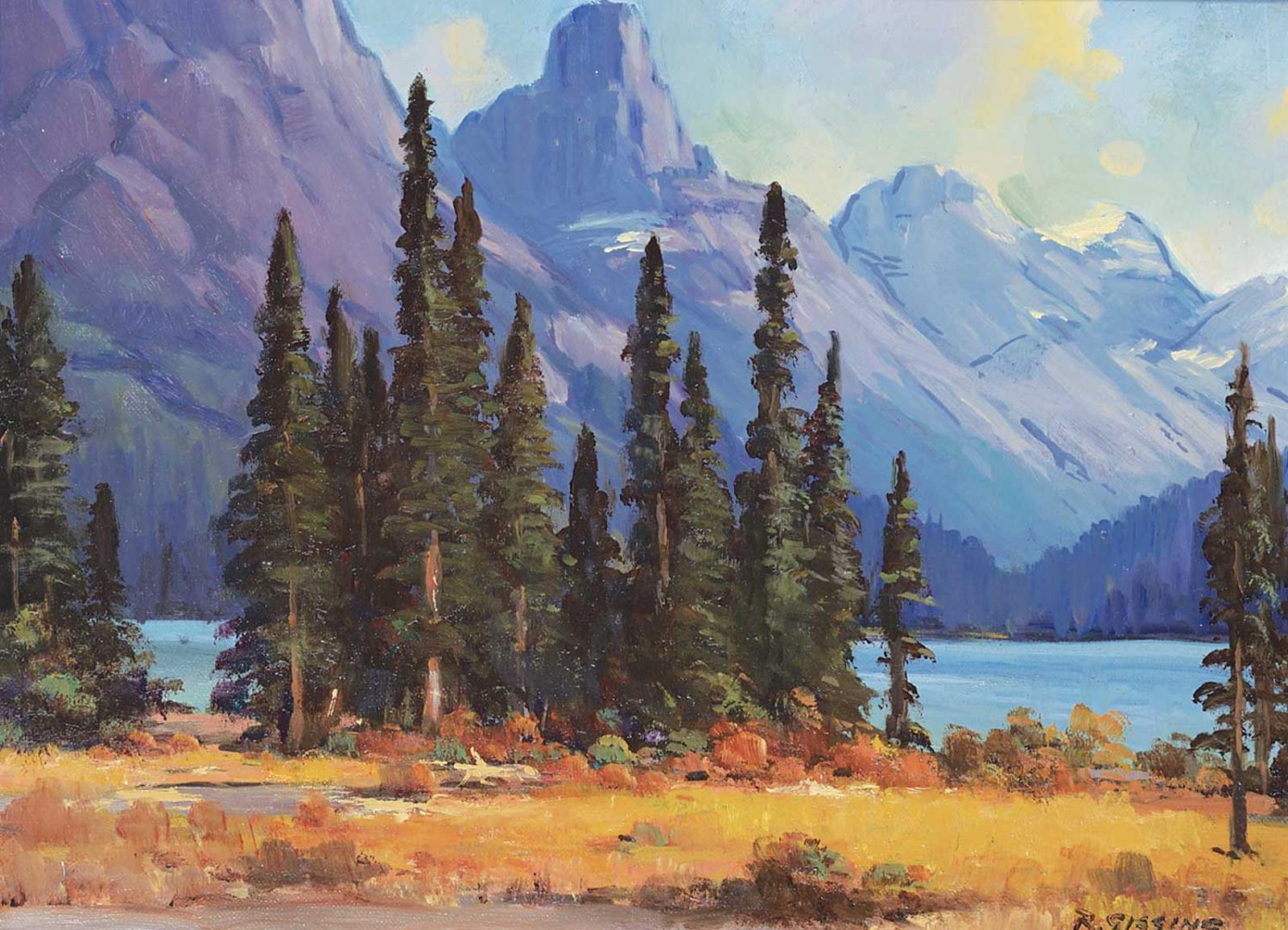 Roland Gissing (1895-1967) - Maligne Lake
