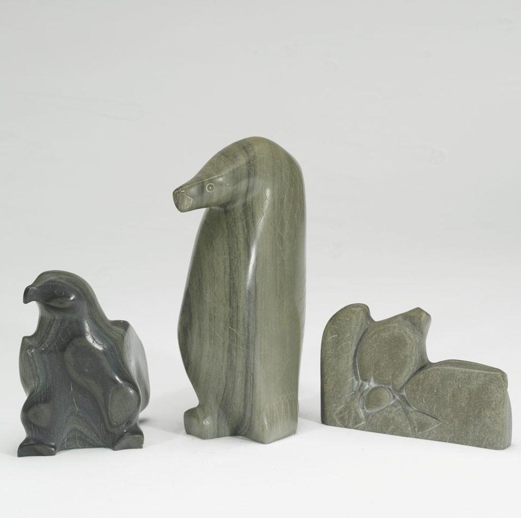 Syollie Arpatuk Amituk (1936-1986) - Two Birds And An Eagle