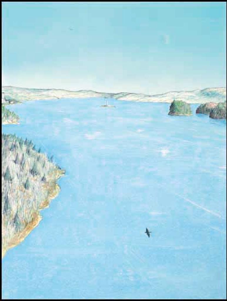 William Kurelek (1927-1977) - Uranium Mines at Quirke Lake