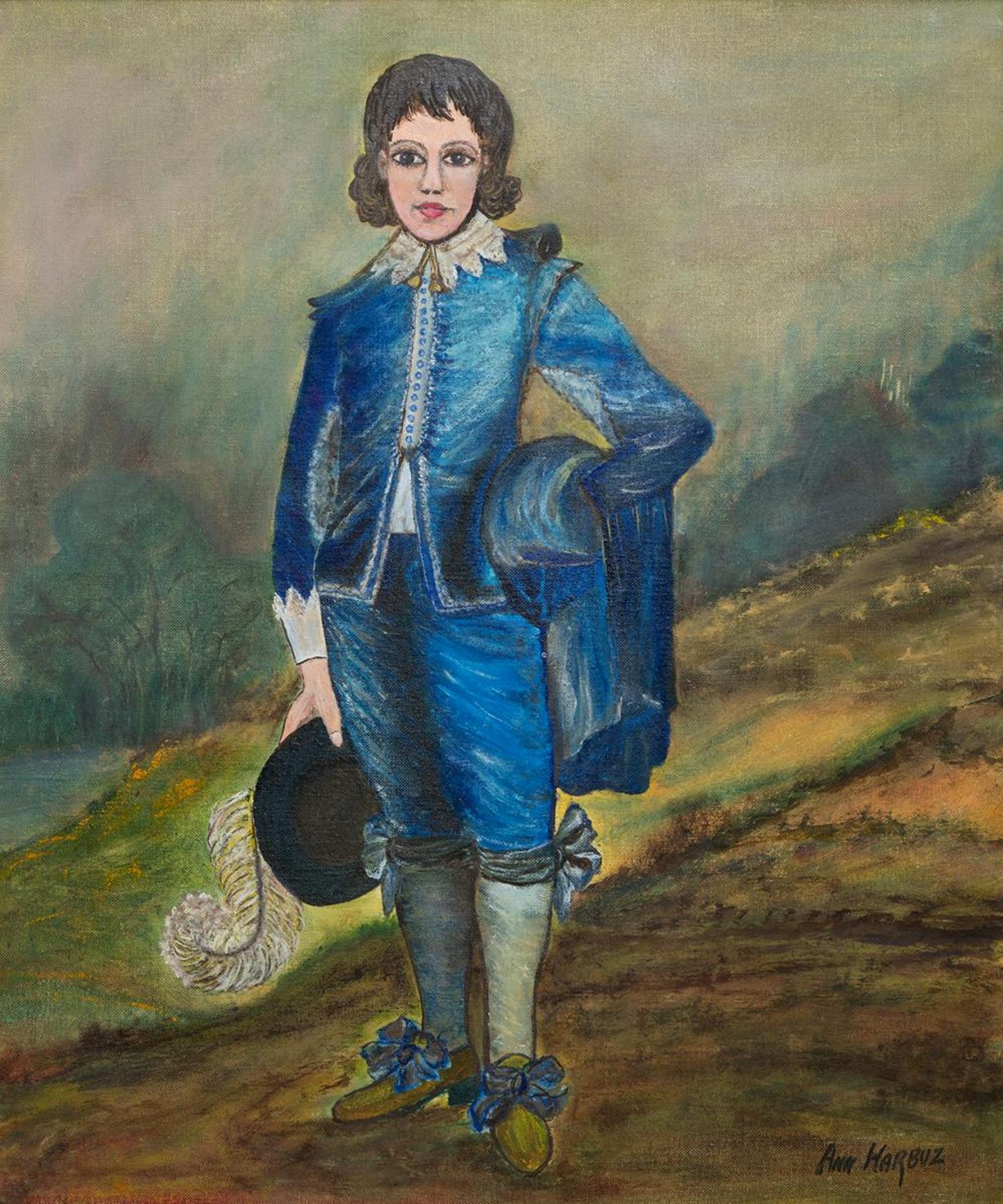 Ann Alexandra Harbuz (1908-1989) - Blue Boy