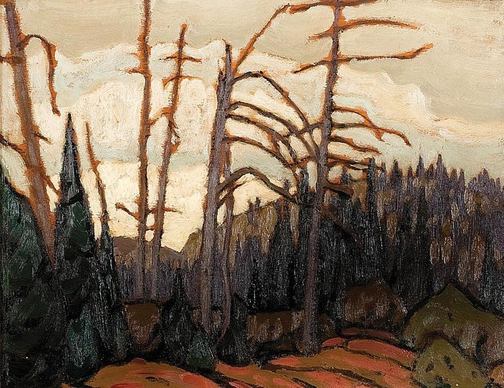 Lawren Stewart Harris (1885-1970) - ALGOMA SKETCH LVI