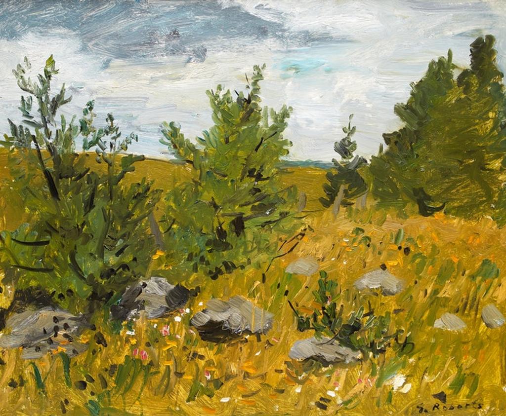 William Goodridge Roberts (1921-2001) - Rocky Field Laurentians