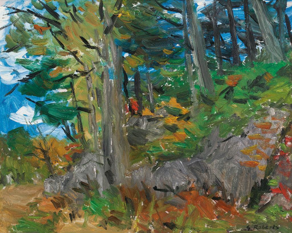 William Goodridge Roberts (1921-2001) - Early Autumn, Laurentians
