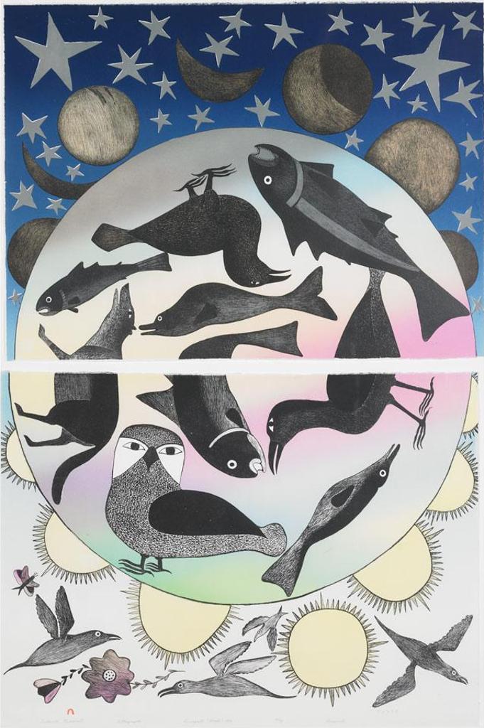 Kenojuak Ashevak (1927-2013) - Siilavut, Nunavut