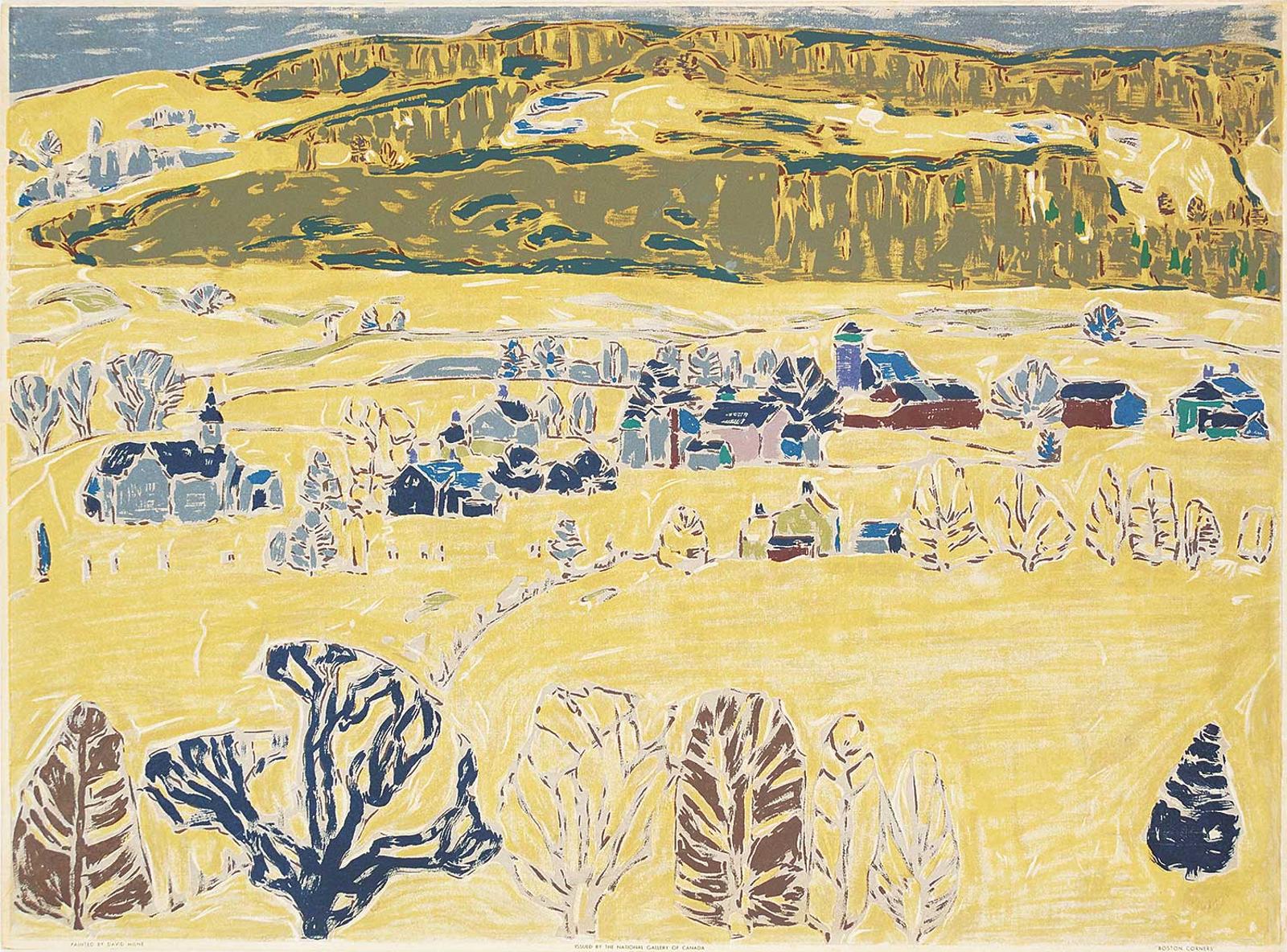 David Browne Milne (1882-1953) - Boston Corners