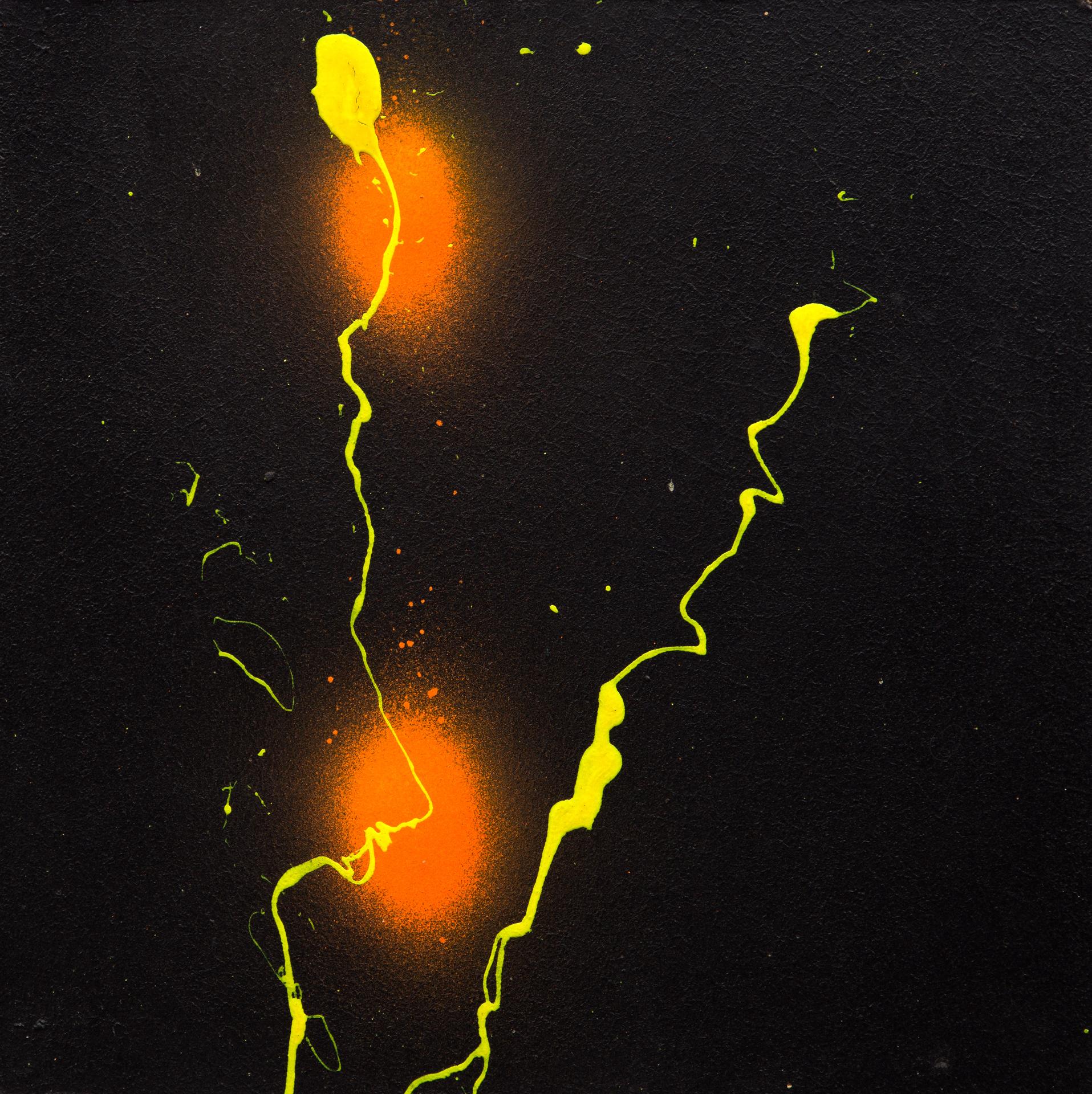 Serge Lemoyne (1941-1998) - Sans titre / Untitled (de la série / from the series « Cosmos »), 1967