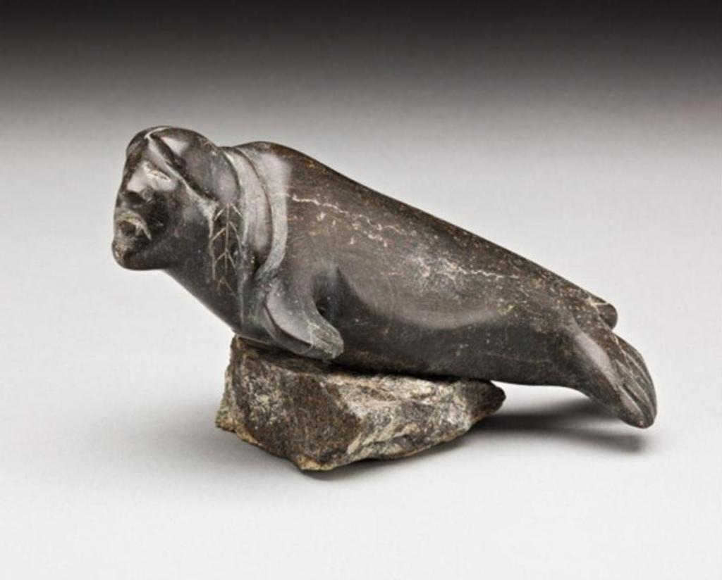 Bernadette Iguptark Tongelik (1931-1980) - Repulse Bay, Swimming sea goddess, 1979