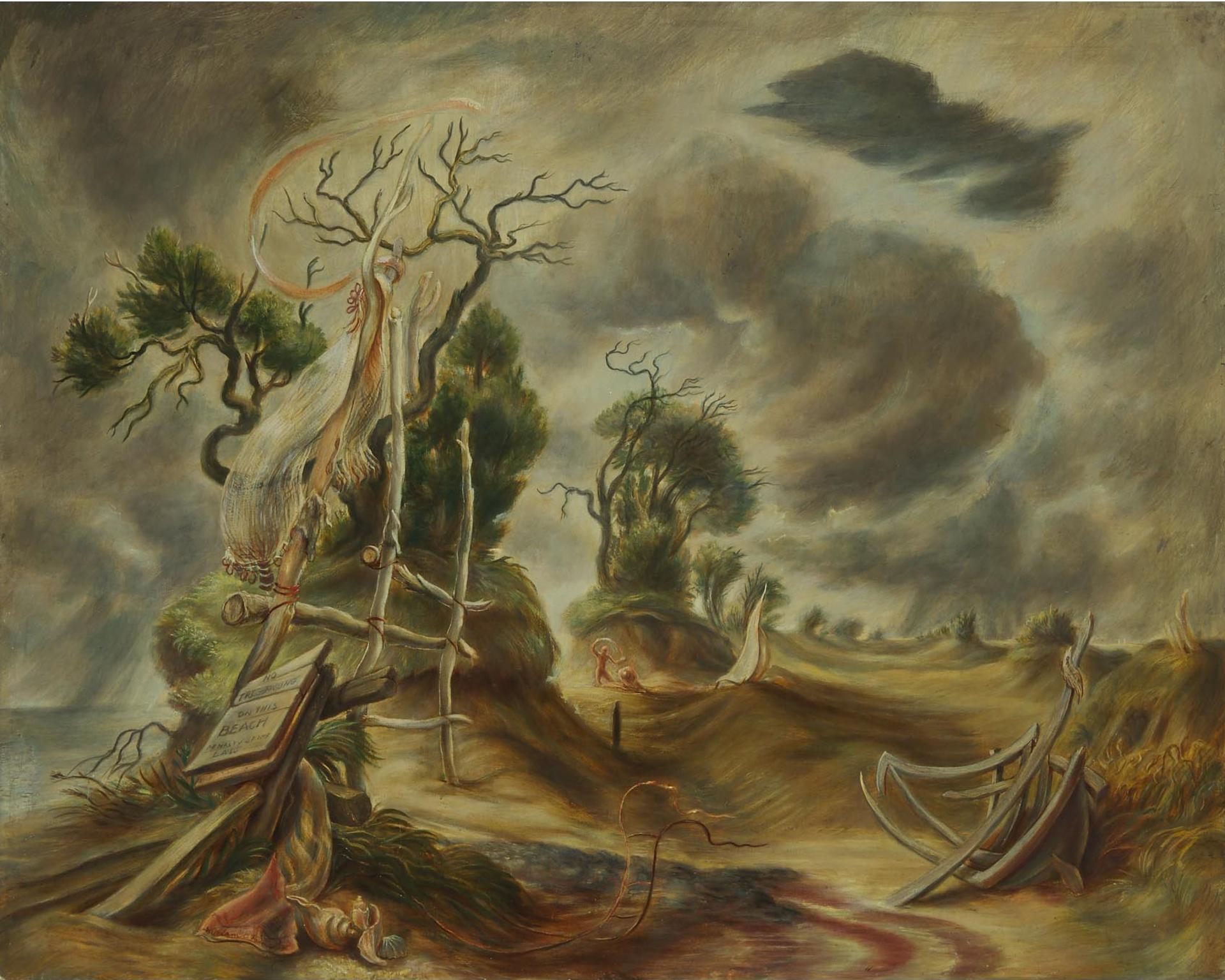 William Charles Palmer (1906-1987) - Sea Shells And Sand, 1936