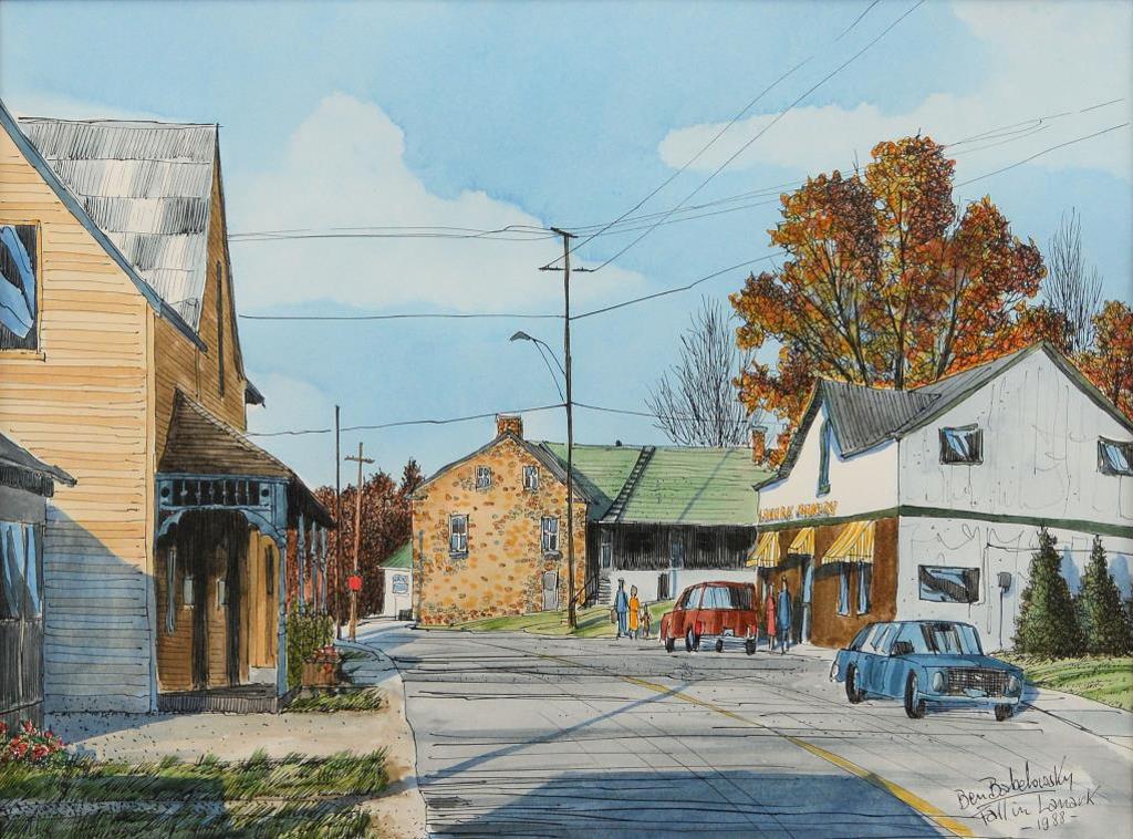 Ben Babelowsky (1932) - Fall in Lanark