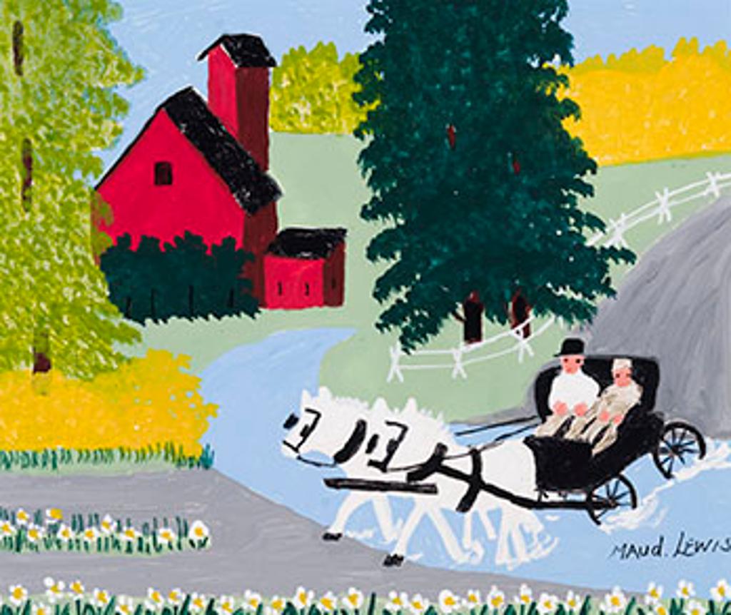 Maud Kathleen Lewis (1903-1970) - The Wedding Party