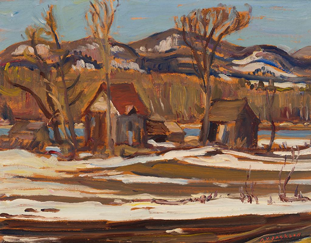 Alexander Young (A. Y.) Jackson (1882-1974) - Spring in the Gatineau