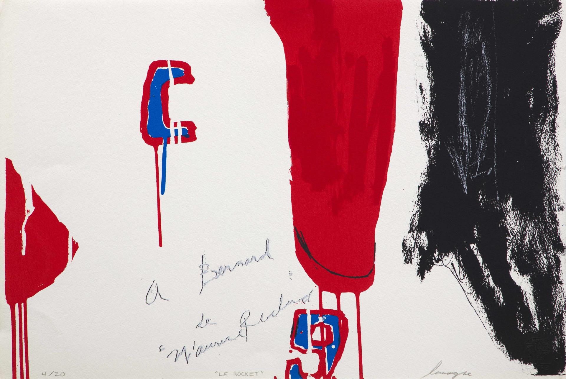 Serge Lemoyne (1941-1998) - Le Rocket, c. 1995