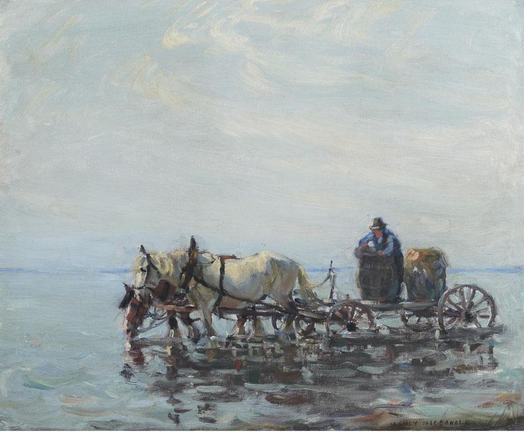 Manly Edward MacDonald (1889-1971) - Hauling Water, Bay Of Quinte