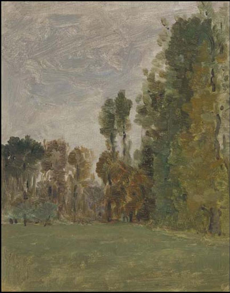 James Wilson Morrice (1865-1924) - The Park with Trees Beyond