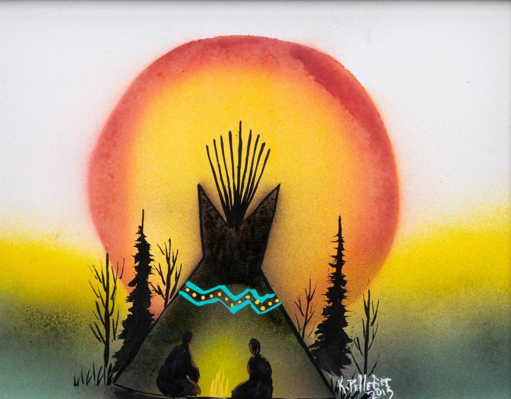 Kevin Pelletier - Untitled - Inside the Tepee