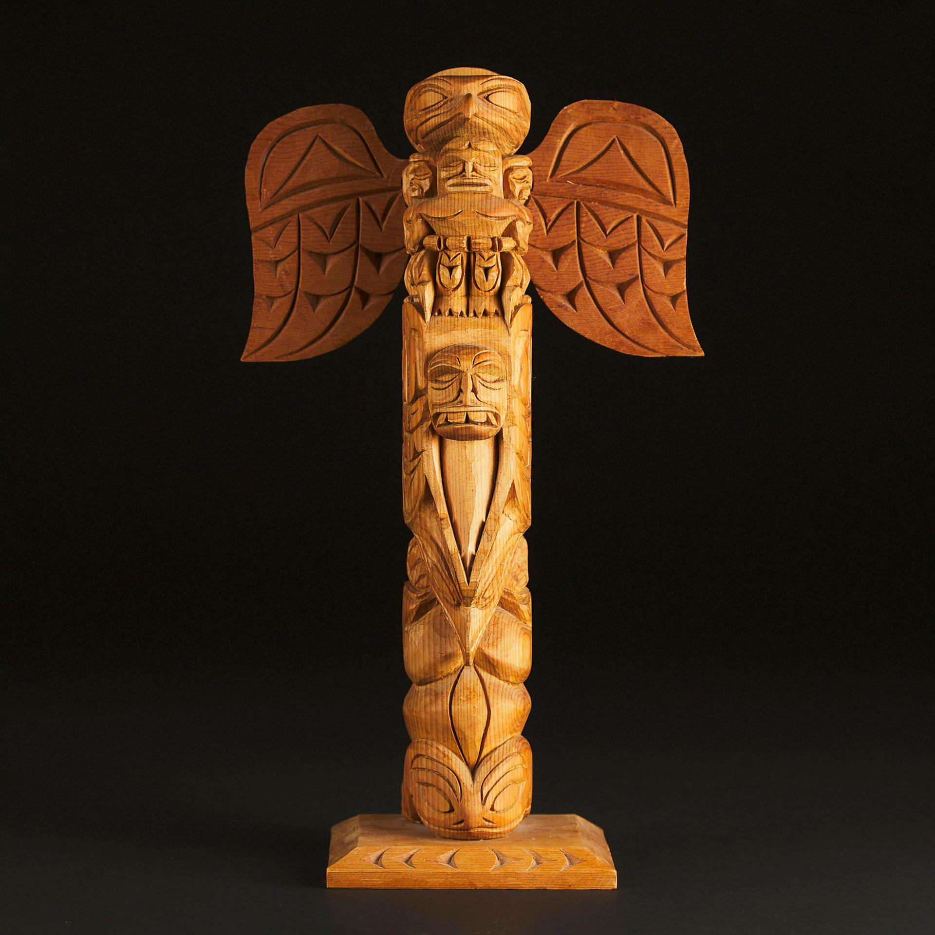 John T. Williams - Model Totem Pole