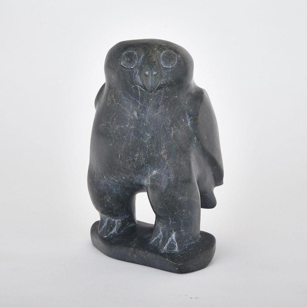Adamie Alariaq (1930-1990) - Perched Owl
